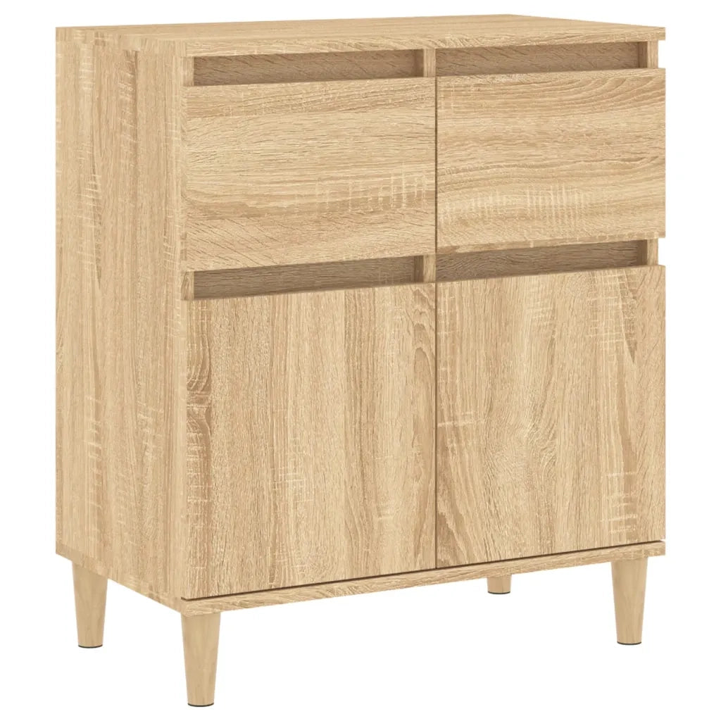 Credenza-Buffet-Armadio da cucina Rovere Sonoma 60x35x70 cm in Legno Multistrato 468055