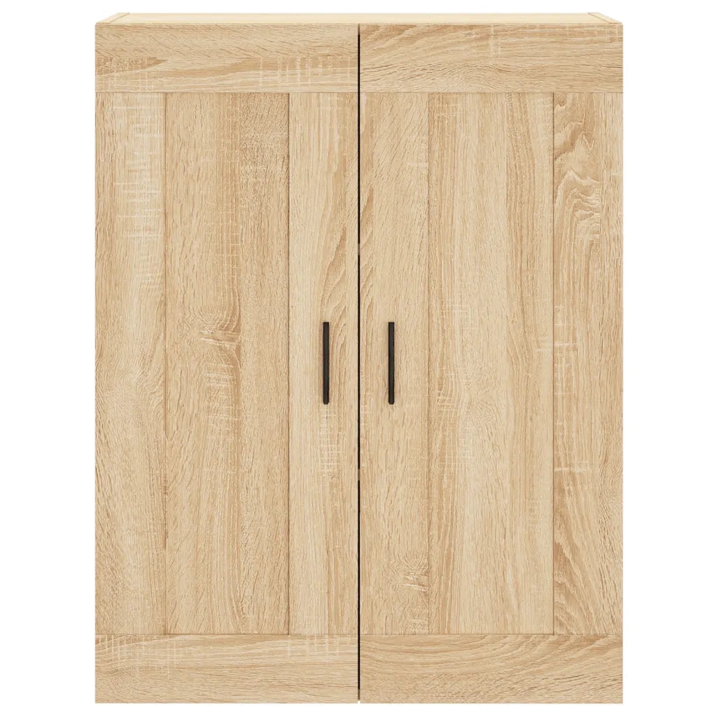 Credenza-Buffet-Armadio da cucina Rovere Sonoma 69,5x34x180 cm in Legno Multistrato 287785