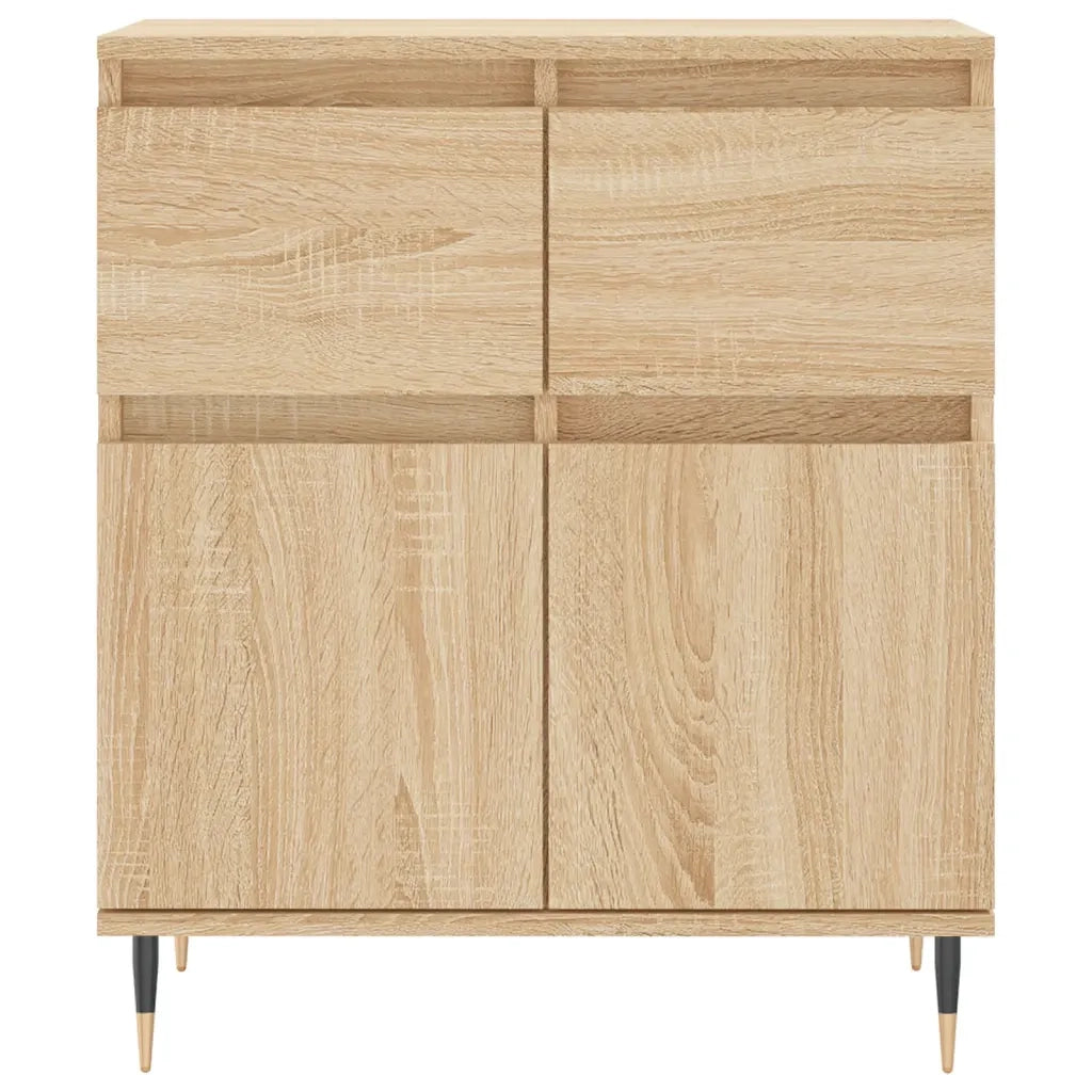 Credenza-Buffet-Armadio da cucina Rovere Sonoma 60x35x70 cm in Legno Multistrato 526347