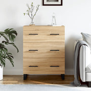 Credenza-Buffet-Armadio da cucina Rovere Sonoma 69,5x34x90 cm in Legno Multistrato 972507
