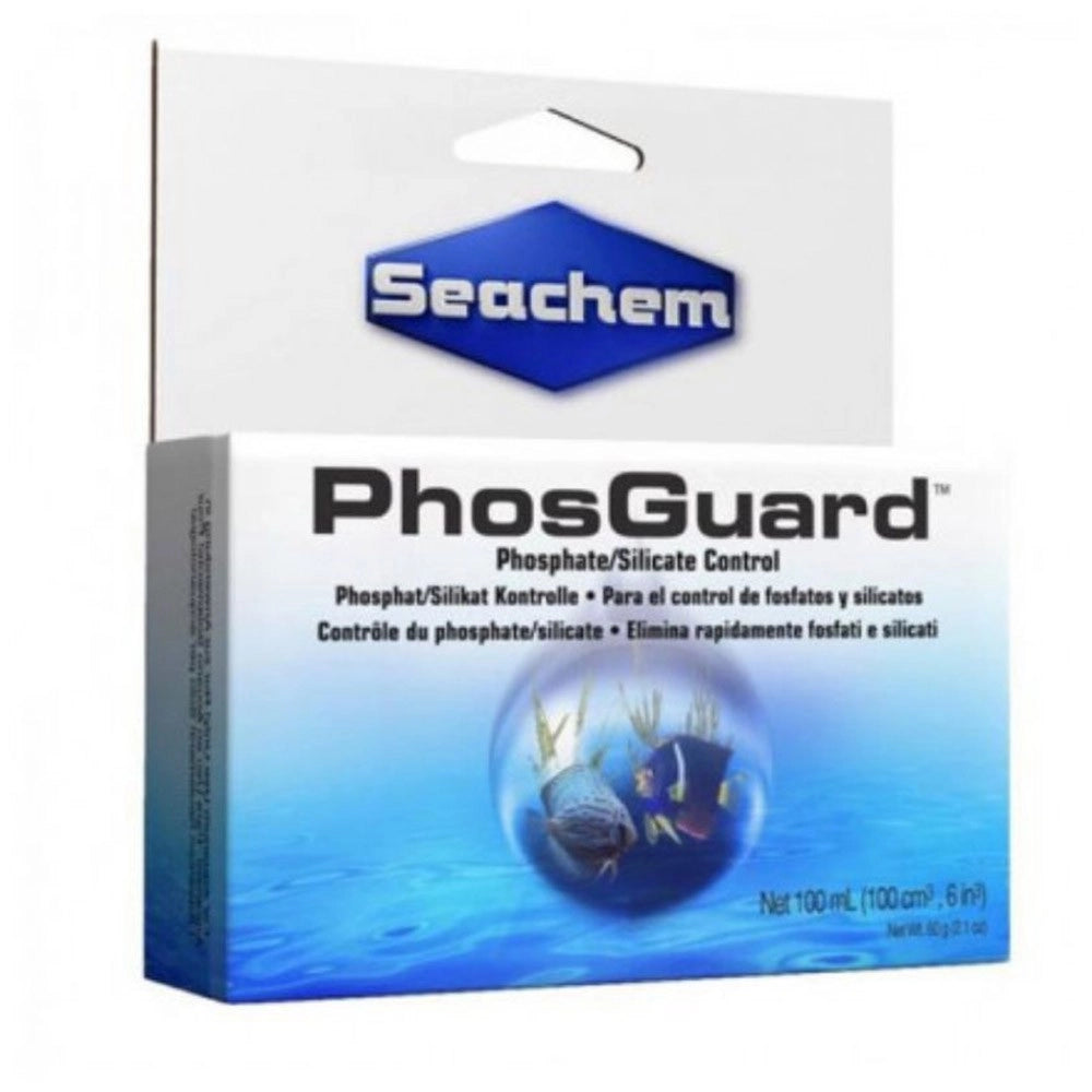 Seachem PhosGuard - per la rimozione di fosfati e silicati in Acqua Dolce e Marina Formato: 100 ml