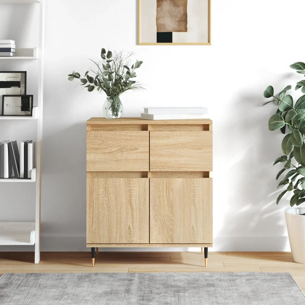 Credenza-Buffet-Armadio da cucina Rovere Sonoma 60x35x70 cm in Legno Multistrato 526347