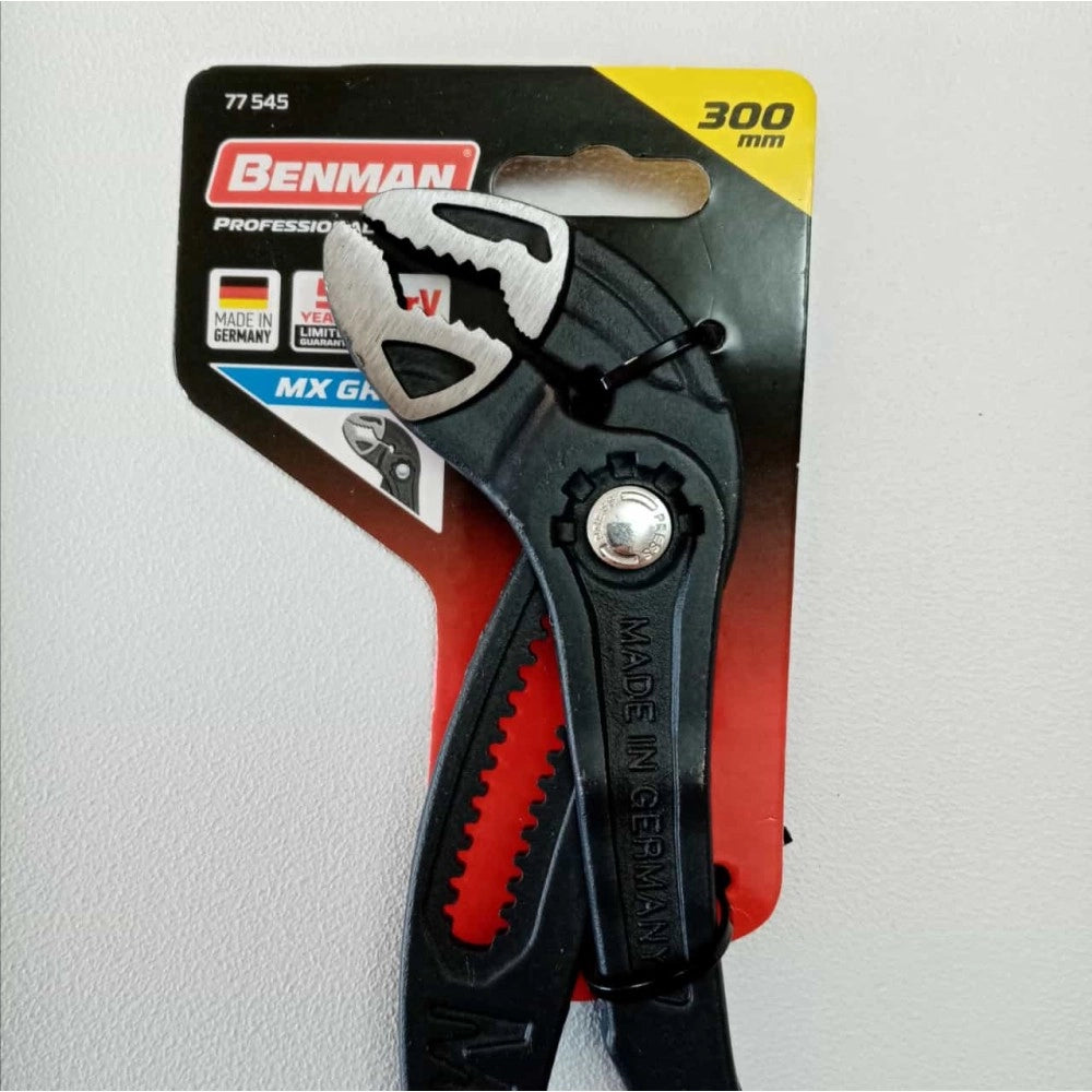 Benman 300mm mx grip pinza giratubi multiuso con bottone per scorrimento rapido