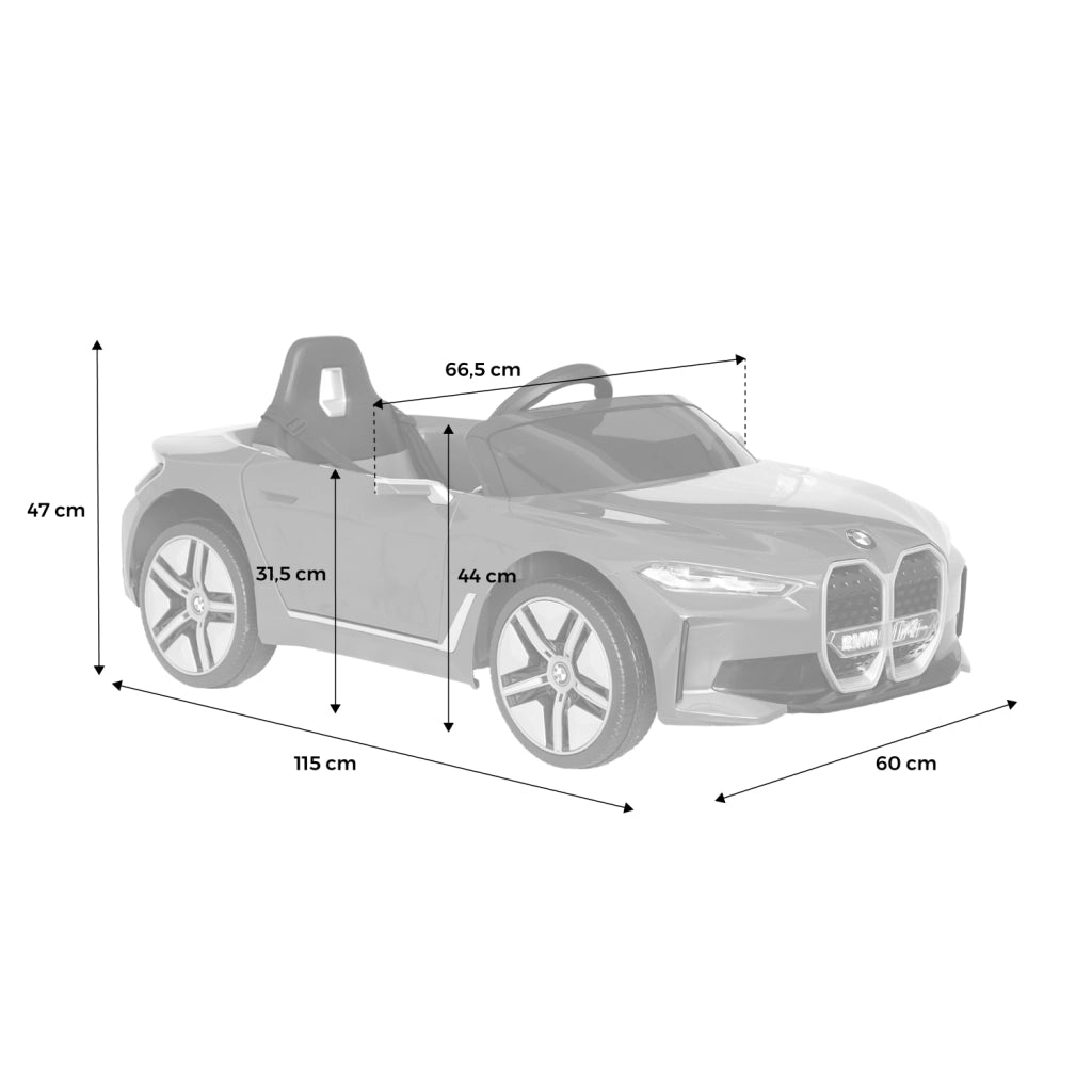 12v auto elettrica per bambini, 1 posto, blu