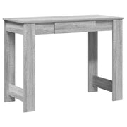 Scrivania | Tavolo da Ufficio Grigio Sonoma 100x45x75 cm in Legno Multistrato