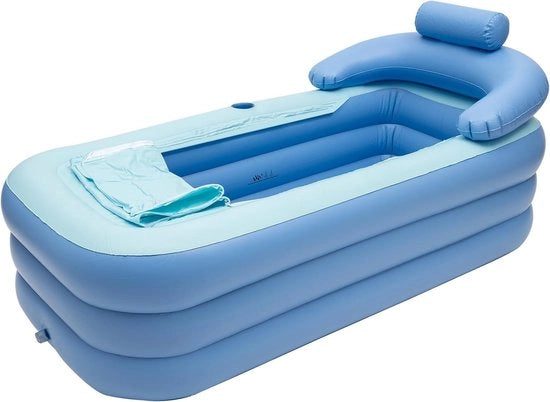 Badia Inflatabile per Casa - SPA Mobilità con Cuscino e Filtro di Scarico, 150 x 80 x 43 cm
