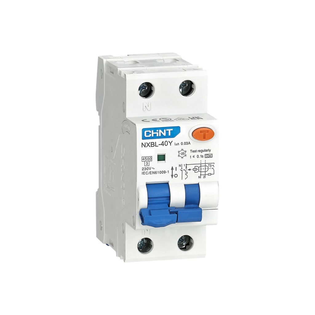 Interruttore magnetotermico differenziale 1P+N 16 A 30 mA 4,5 kA Curva C Tipo A