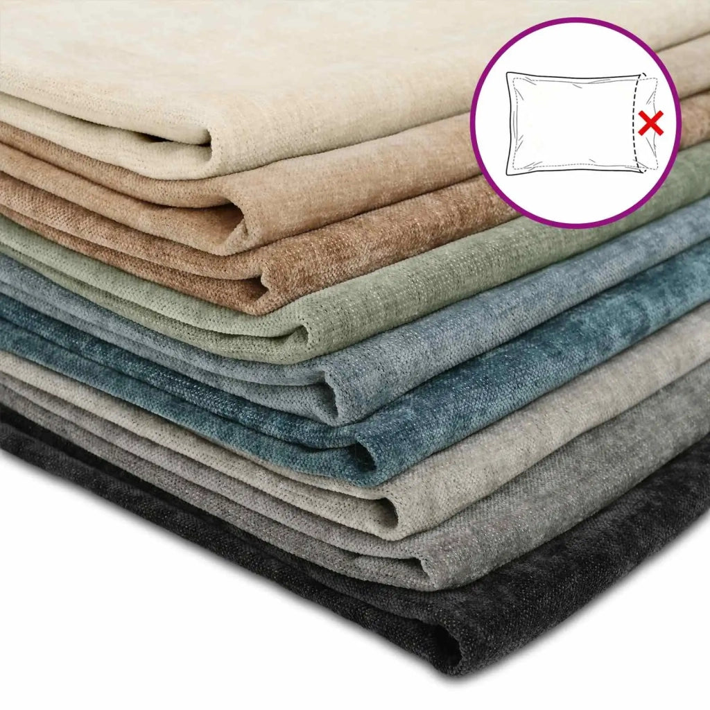 Federa 6 pz HOUTEN Blu 45 x 45 cm Tessuto Chenille 918692