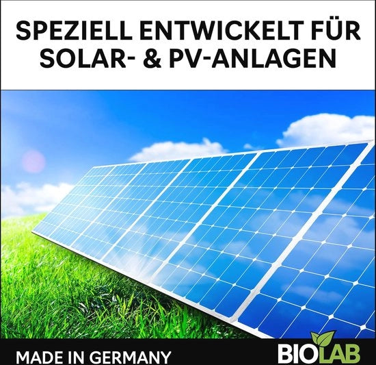 Pulitore di Pannello Fotovoltaico Concentrato 1:20 per Installazioni Fotovoltaiche - Pulitore Biologico per Pannelli Solari 1 Litro