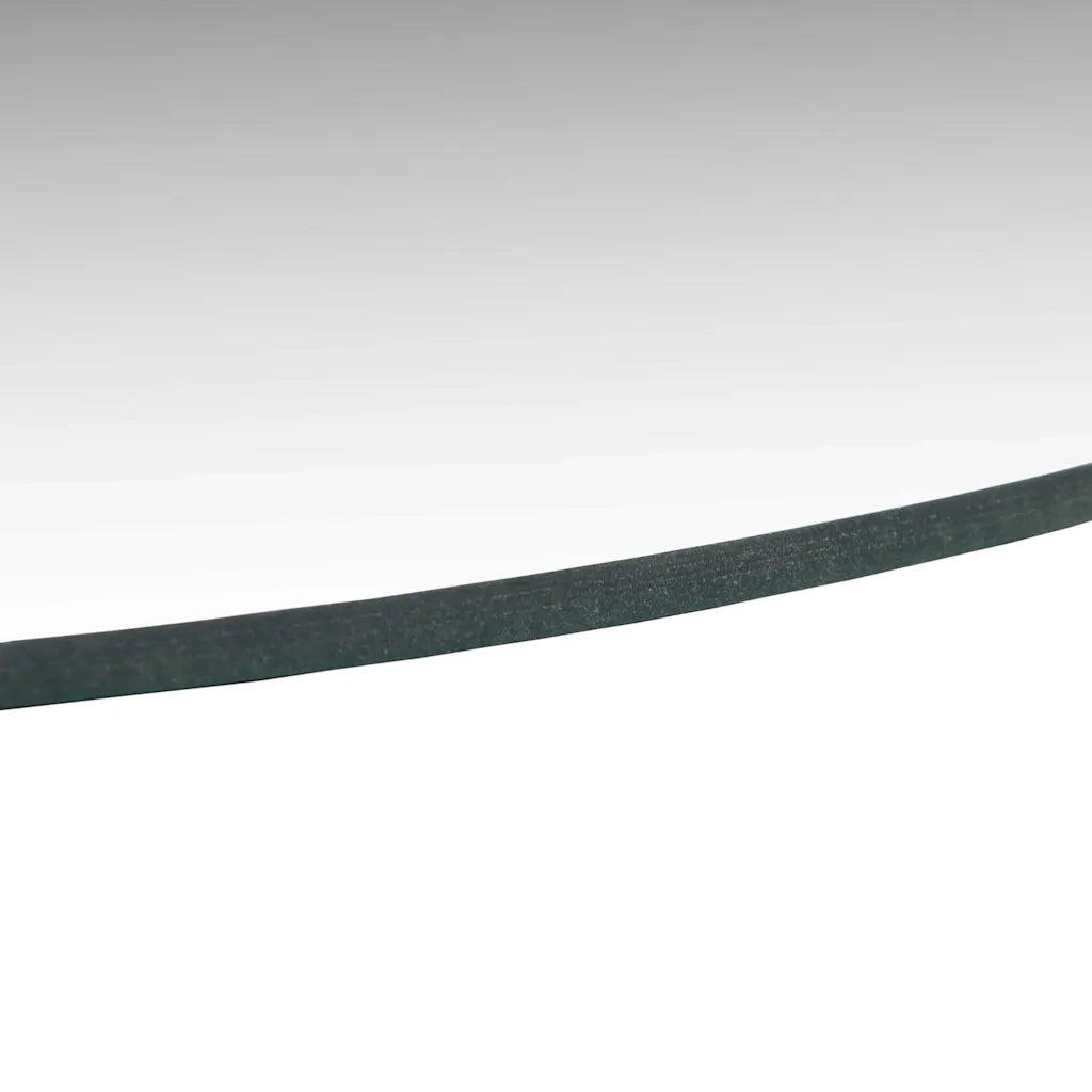 Specchio da Parete 60 cm in Vetro Circolare 245704