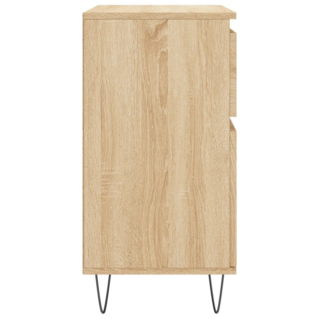 Credenza-Buffet-Armadio da cucina Rovere Sonoma 60x35x70 cm in Legno Multistrato 701015